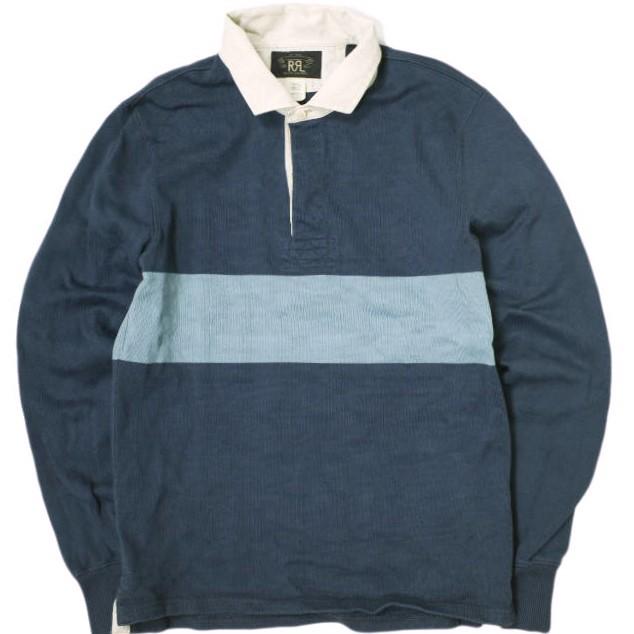 RRL ダブルアールエル オーバーサイズ ストライプドジャージー