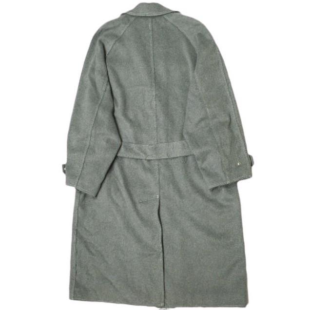 GEN_DAI ゲンダイ 23AW LONG COAT ベルテッド ウールオーバーコート 1 グレー カットオフ チェスター アウター g21321 |  | 01