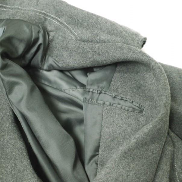 GEN_DAI ゲンダイ 23AW LONG COAT ベルテッド ウールオーバーコート 1 グレー カットオフ チェスター アウター g21321 |  | 07