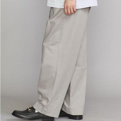 BEAUTY＆YOUTH UNITED ARROWS ビューティーアンドユース ユナイテッドアローズ ニドム 2プリーツチノパンツ 1214-126-8350 S グレージュ |  | 02