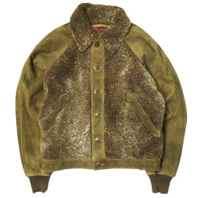 新品 RRL ダブルアールエル 25SS シアリングパネルド ラフアウト