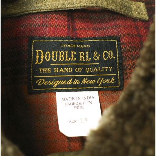 新品 RRL ダブルアールエル 25SS シアリングパネルド ラフアウトスエードジャケット S Brown Double RL グリズリー 熊ジャン 定価506,000円 |  | 07
