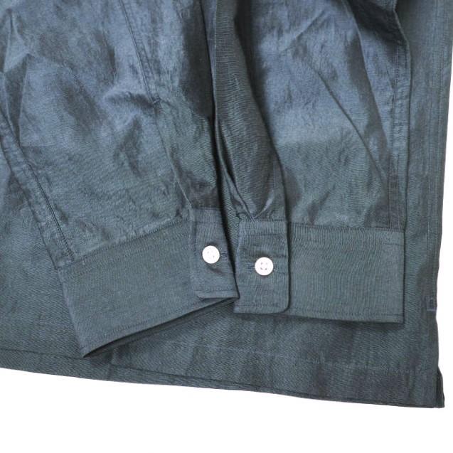 新品 Ernie Palo アーニーパロ 25SS 日本製 Silk Linen Shirt シルクリネンシャツ EP09SH03 48 NAVY 長袖 定価44,000円 トップス g21357 |  | 04