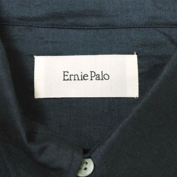 新品 Ernie Palo アーニーパロ 25SS 日本製 Silk Linen Shirt シルク