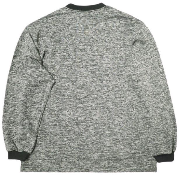 新品 Ernie Palo アーニーパロ 25SS Melange L/S T-shirt メランジロングスリーブTシャツ EP09CT07 48 BLACK 長袖 定価46,200円 リンガー |  | 01