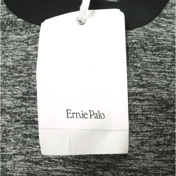 新品 Ernie Palo アーニーパロ 25SS Melange L/S T-shirt メランジロングスリーブTシャツ EP09CT07 48 BLACK 長袖 定価46,200円 リンガー |  | 02