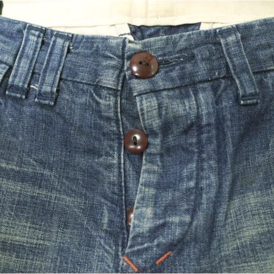A VONTADE アボンタージ 日本製 5Pocket Jeans VINTAGE WASHED ヴィンテージ加工5ポケットデニムパンツ XS Indigo ボトムス g21368 |  | 04