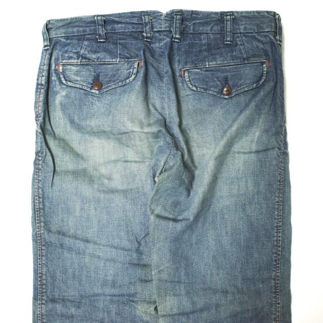 A VONTADE アボンタージ 日本製 5Pocket Jeans VINTAGE WASHED ヴィンテージ加工5ポケットデニムパンツ XS Indigo ボトムス g21368 |  | 05