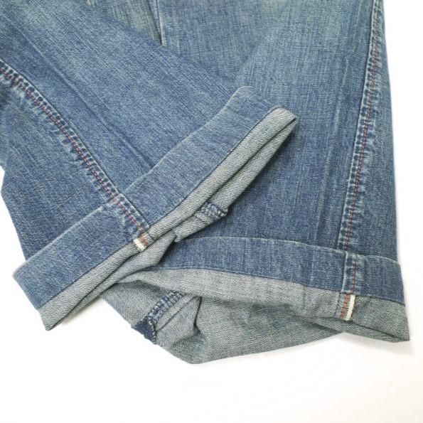 A VONTADE アボンタージ 日本製 5Pocket Jeans VINTAGE WASHED ヴィンテージ加工5ポケットデニムパンツ XS Indigo ボトムス g21368 |  | 08