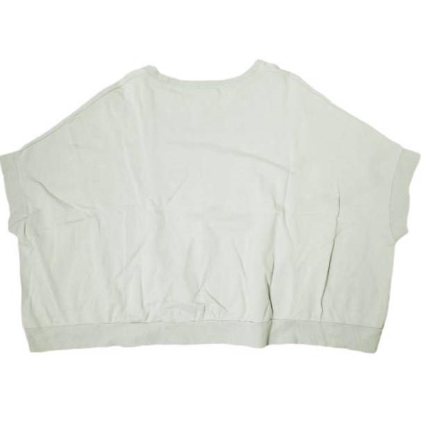 ESTROISLOSE エストゥロワルーズ ミニ裏毛 クロップドビックベスト EC22205 Free ライトグレー トレーナー 半袖 スウェット Tシャツ g21369 |  | 01