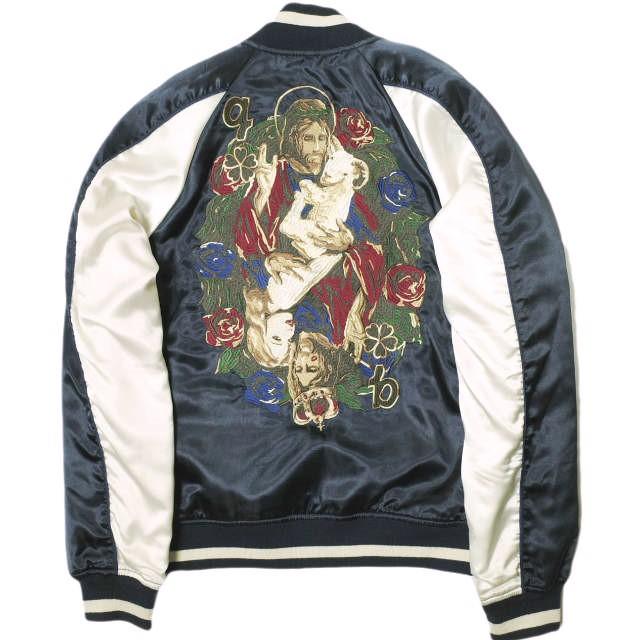 glamb グラム スカジャン マリア ハト 羊 サイズ4 オリーブ レア glamb グラム スカジャン マリア ハト 羊 サイズ4 オリーブ レア glamb