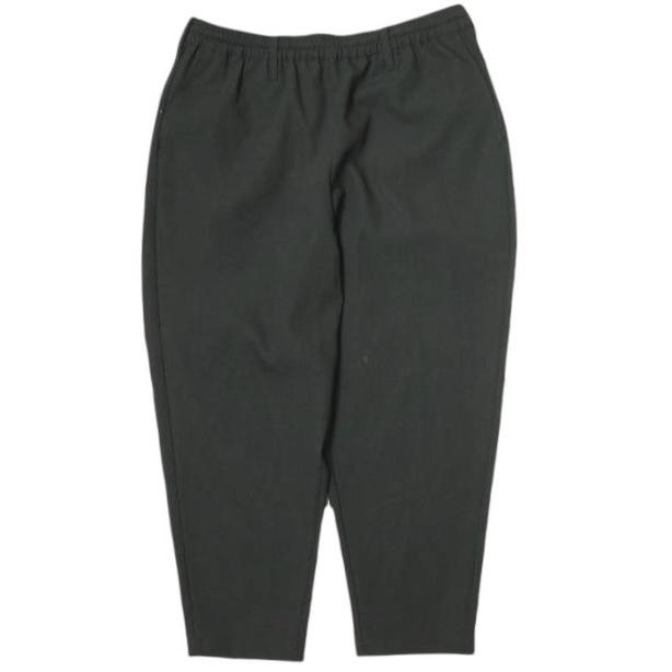 Eanbe イアンべ 24SS LOOSE BOY ルーズボーイ テーパードイージーパンツ 1 BLACK ボトムス g21386 | 