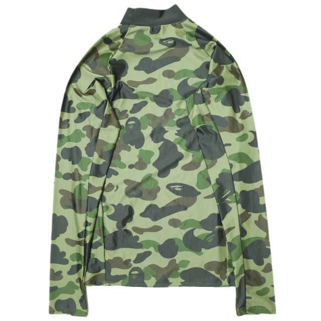 A BATHING APE ア ベイシング エイプ 日本製 1ST CAMO RASH GUARD M ラッシュガード 001GDF201059X M カモフラージュ 長袖 水着 g21387 |  | 01