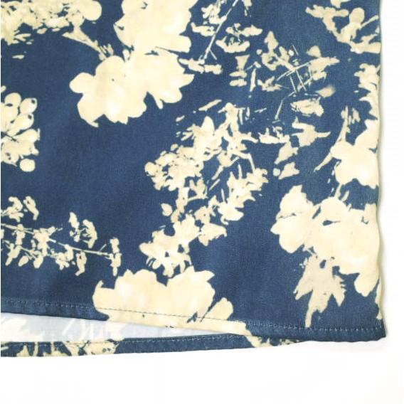 6 ROKU BEAUTY＆YOUTH ロク ビューティーアンドユース SATIN FLOWER PRINT SKIRT サテンフラワープリントスカート 8624-242-0109 38 NAVY |  | 07