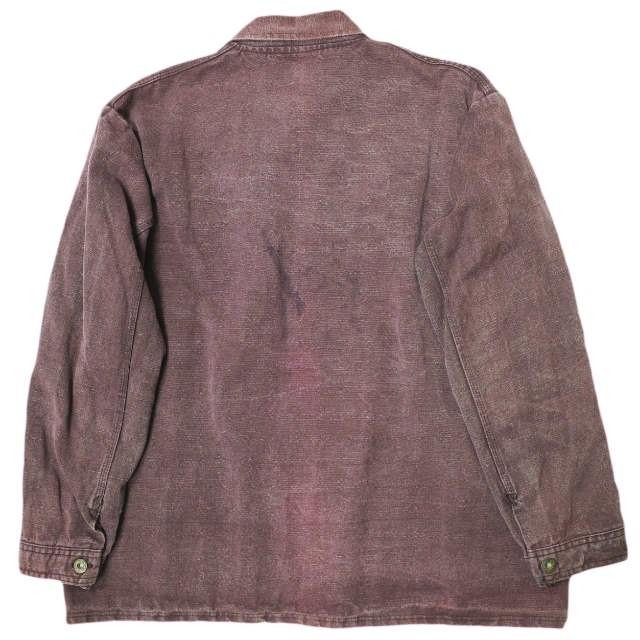 フレンチヴィンテージ 月桂樹ボタン オーバーダイコットンキャンバス