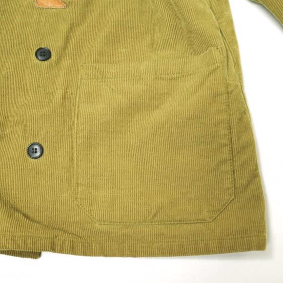 KENNETH FIELD ケネスフィールド MARCHE II JACKET コーデュロイ マルシェジャケット M DARK TAN コックジャケット アウター g21429 |  | 04