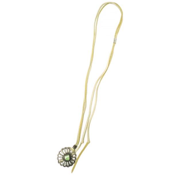 Sam Yah SY刻印 Carico Lake Turquoise シルバーネックレス SILVER インディアンジュエリー 革紐 ターコイズ EQUALIZE ペンダント g21435 |  | 01