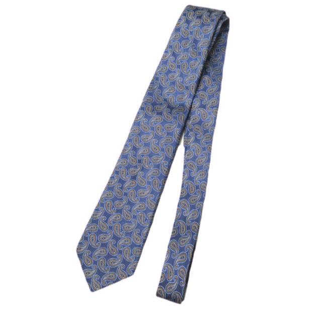 KITON キートン イタリア製 ペイズリーシルクネクタイ NAVY g21468 |  | 01