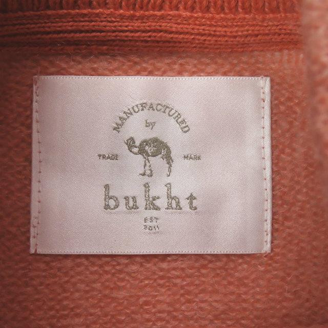 新品 bukht ブフト MOHAIR ZIP MOC NECK KNIT モヘヤジップモックネックニット BW-162308 2(M) ピンク セーター ハーフジップ ☆☆g2147 |  | 02