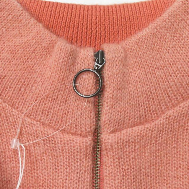 新品 bukht ブフト MOHAIR ZIP MOC NECK KNIT モヘヤジップモックネックニット BW-162308 2(M) ピンク セーター ハーフジップ ☆☆g2147 |  | 04