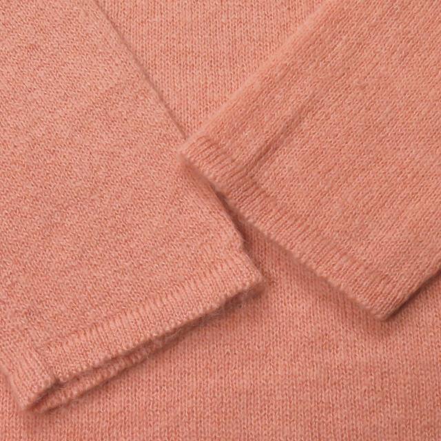 新品 bukht ブフト MOHAIR ZIP MOC NECK KNIT モヘヤジップモックネックニット BW-162308 2(M) ピンク セーター ハーフジップ ☆☆g2147 |  | 06