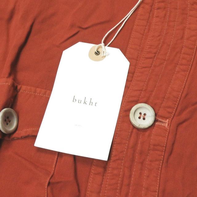 新品 bukht ブフト 日本製 SAFARI JACKET サファリジャケット B-M91405 2(M) BRICK(レンガ) ノーカラー ミリタリー ワーク ☆☆g2150 |  | 04