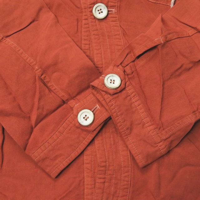 新品 bukht ブフト 日本製 SAFARI JACKET サファリジャケット B-M91405 2(M) BRICK(レンガ) ノーカラー ミリタリー ワーク ☆☆g2150 |  | 06