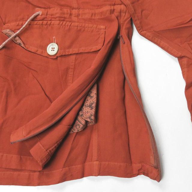 新品 bukht ブフト 日本製 SAFARI JACKET サファリジャケット B-M91405 2(M) BRICK(レンガ) ノーカラー ミリタリー ワーク ☆☆g2150 |  | 07