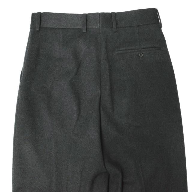 H BEAUTY＆YOUTH エイチ 23AW ウールミックスフラノワイドテーパード