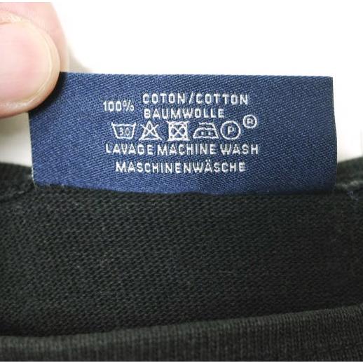 SAINT JAMES セントジェームス OUESSANT L/S SOLID ウエッソン ロングスリーブ ソリッド 1 BLACK ボートネック カットソー バスクシャツ |  | 06