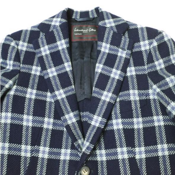 International Gallery BEAMS by Takahiro Matsushita 松下貴宏 COLOR CHECK 2B JACKET カラーチェック2Bテーラードジャケット 42 NAVY |  | 04