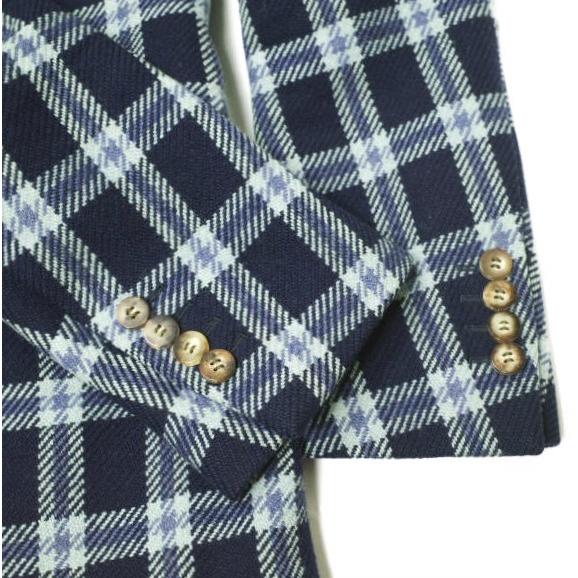 International Gallery BEAMS by Takahiro Matsushita 松下貴宏 COLOR CHECK 2B JACKET カラーチェック2Bテーラードジャケット 42 NAVY |  | 06