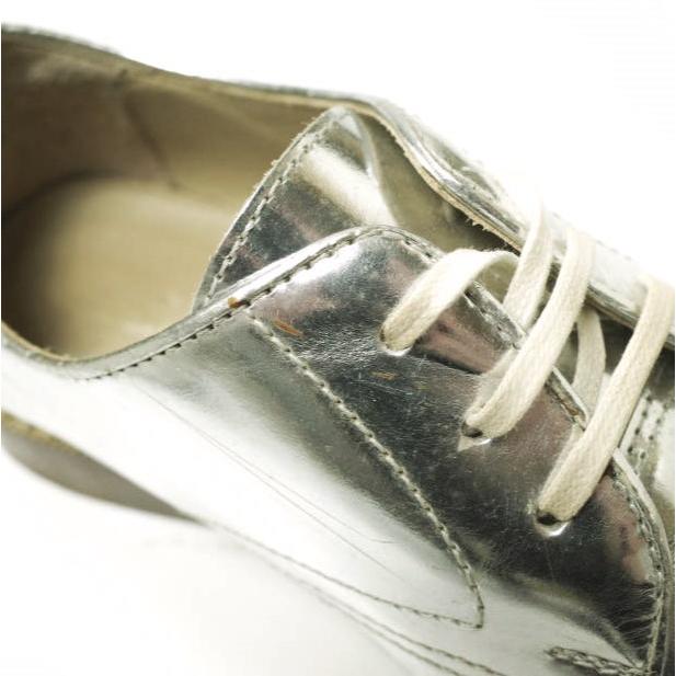 JUNYA WATANABE COMME des GARCONS ジュンヤワタナベ コムデギャルソン ポインテッドトゥレザーシューズ GF-K102 S(24cm) シルバー 革靴 |  | 07