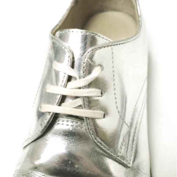 JUNYA WATANABE COMME des GARCONS ジュンヤワタナベ コムデギャルソン ポインテッドトゥレザーシューズ GF-K102 S(24cm) シルバー 革靴 |  | 08