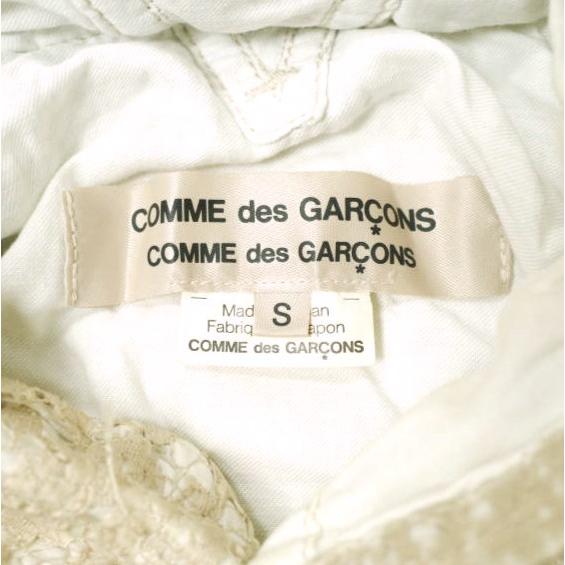 COMME des GARCONS COMME des GARCONS コムデギャルソン コムコム 日本製 12SS レースポンチョジャケット RI-C002 S BEIGE フーデッド |  | 02