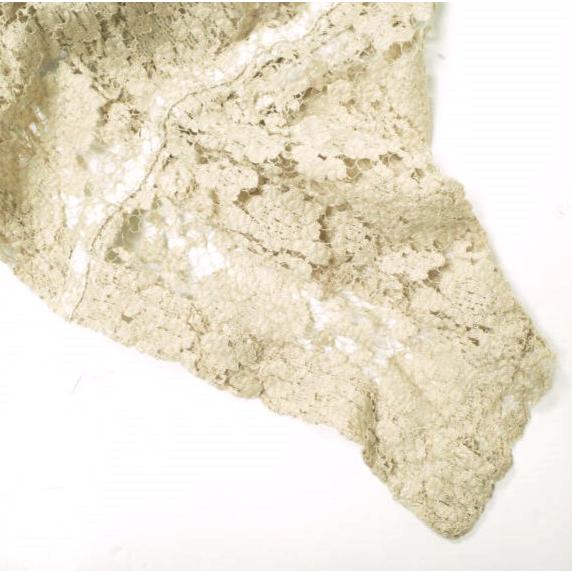 COMME des GARCONS COMME des GARCONS コムデギャルソン コムコム 日本製 12SS レースポンチョジャケット RI-C002 S BEIGE フーデッド |  | 05