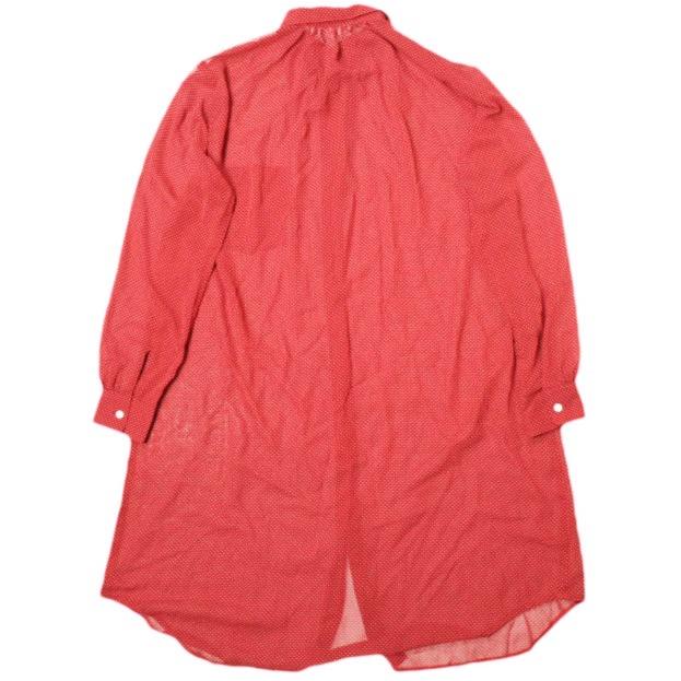 COMME des GARCONS COMME des GARCONS コムデギャルソン コムコム 21SS 日本製 ポルカドットシャツワンピース RG-B029 S RED ポリエステル |  | 01