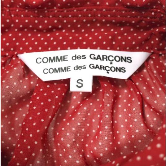 COMME des GARCONS COMME des GARCONS コムデギャルソン コムコム 21SS 日本製 ポルカドットシャツワンピース RG-B029 S RED ポリエステル |  | 02