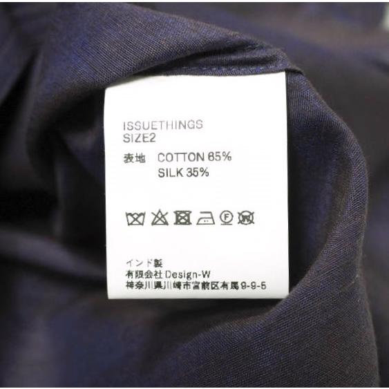 新品 ISSUETHINGS イシューシングス 25SS Type75 C/S SS Shirts アメリカ軍 コットンシルク ショートスリーブシャツ 25a/75-cs-00 2 PURPLE |  | 08