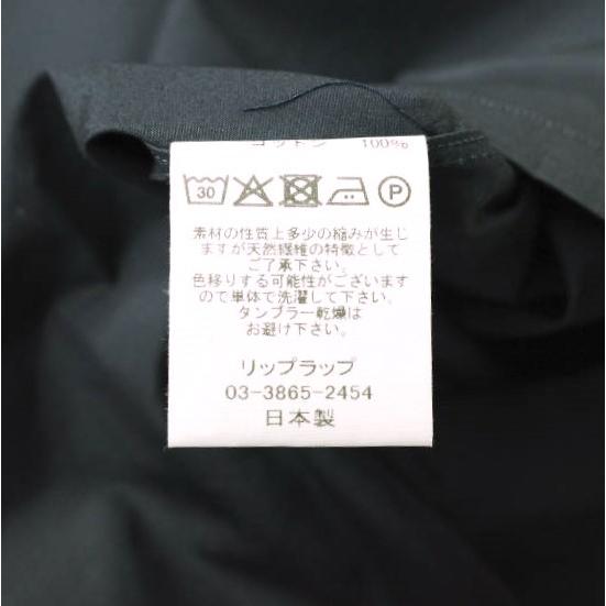 新品 Riprap リップラップ 25SS POLO SHAPED SHIRT (HIGH COUNT POPLIN) ポロシェイプドシャツ ハイカウントポプリン RRS1903 M DK NAVY |  | 07