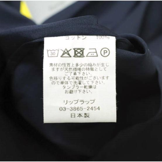 新品 Riprap リップラップ 25SS B.P.D SHIRTS (100/2 GIZA POPLIN) ギザポプリン ベースボールシャツ RRS1902 XL NAVY パジャマ ダボ |  | 08