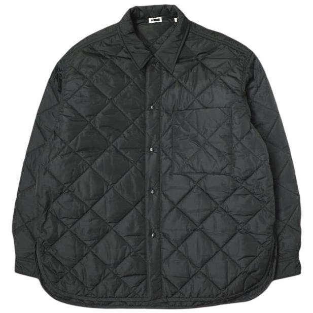 H BEAUTY＆YOUTH エイチ OLMETEX QUILTING OVER SHIRT ナイロンタフタ 