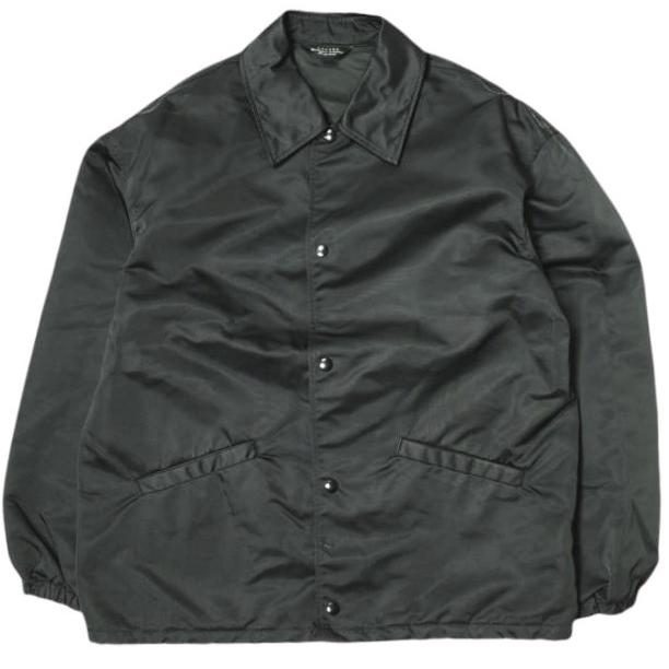UNUSED アンユーズド 日本製 Nylon Twill Coach Jacket ナイロンツイルコーチジャケット US1401 2 ブラック ブルゾン アウター g21589 | 