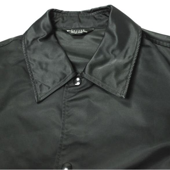 UNUSED アンユーズド 日本製 Nylon Twill Coach Jacket ナイロンツイルコーチジャケット US1401 2 ブラック ブルゾン アウター g21589 |  | 03