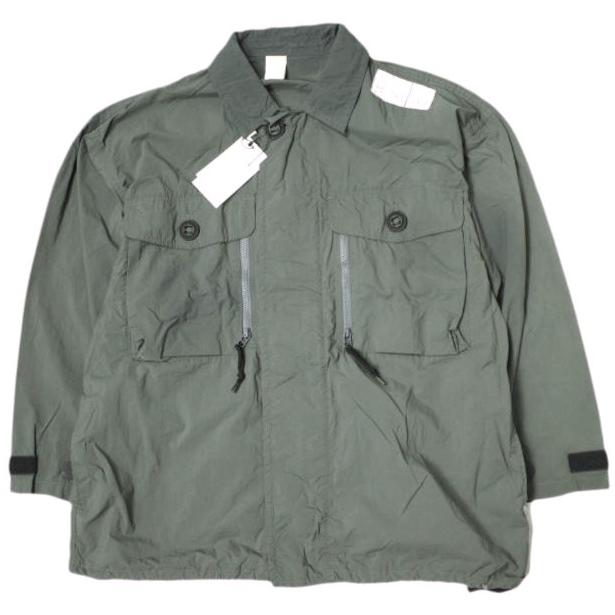 N.HOOLYWOOD エヌハリウッド 24SS TPES SHIRT BLOUSON パラレスキュー部隊 コンバットジャケット 9241-BL03-002 pieces 36 GRAY | 