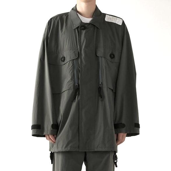 N.HOOLYWOOD エヌハリウッド 24SS TPES SHIRT BLOUSON パラレスキュー部隊 コンバットジャケット 9241-BL03-002 pieces 36 GRAY |  | 02