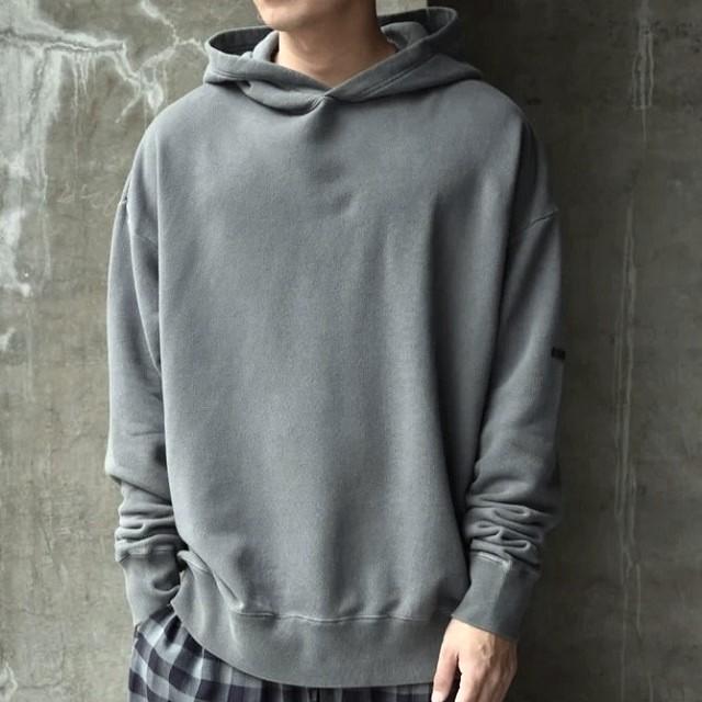 新品 N.HOOLYWOOD エヌハリウッド コンパイルライン 25SS HOODIE SHIRT 裏毛 スウェットプルオーバーパーカー 2251-CS08-024 40 CHARCOAL |  | 02