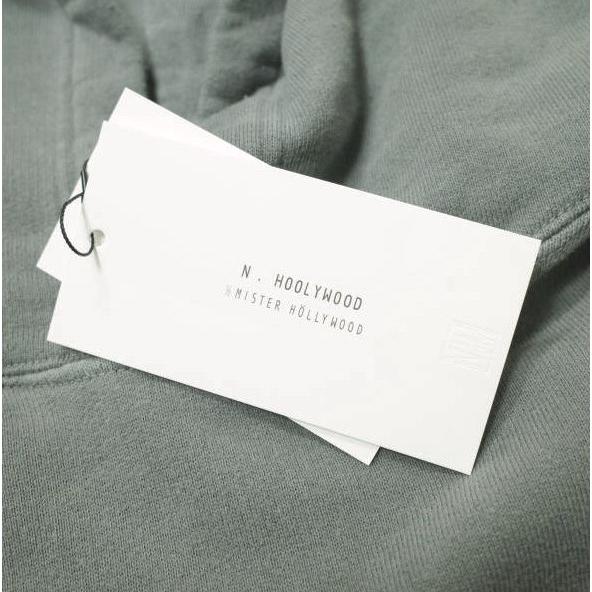 新品 N.HOOLYWOOD エヌハリウッド コンパイルライン 25SS HOODIE SHIRT 裏毛 スウェットプルオーバーパーカー 2251-CS08-024 40 CHARCOAL |  | 03