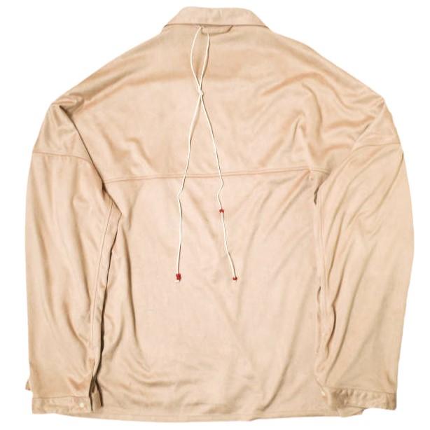 ANCELLM アンセルム 23AW 日本製 VEGAN LEATHER SKIPPER SHIRT