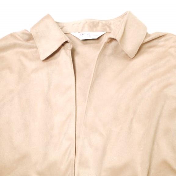 ANCELLM アンセルム 23AW 日本製 VEGAN LEATHER SKIPPER SHIRT